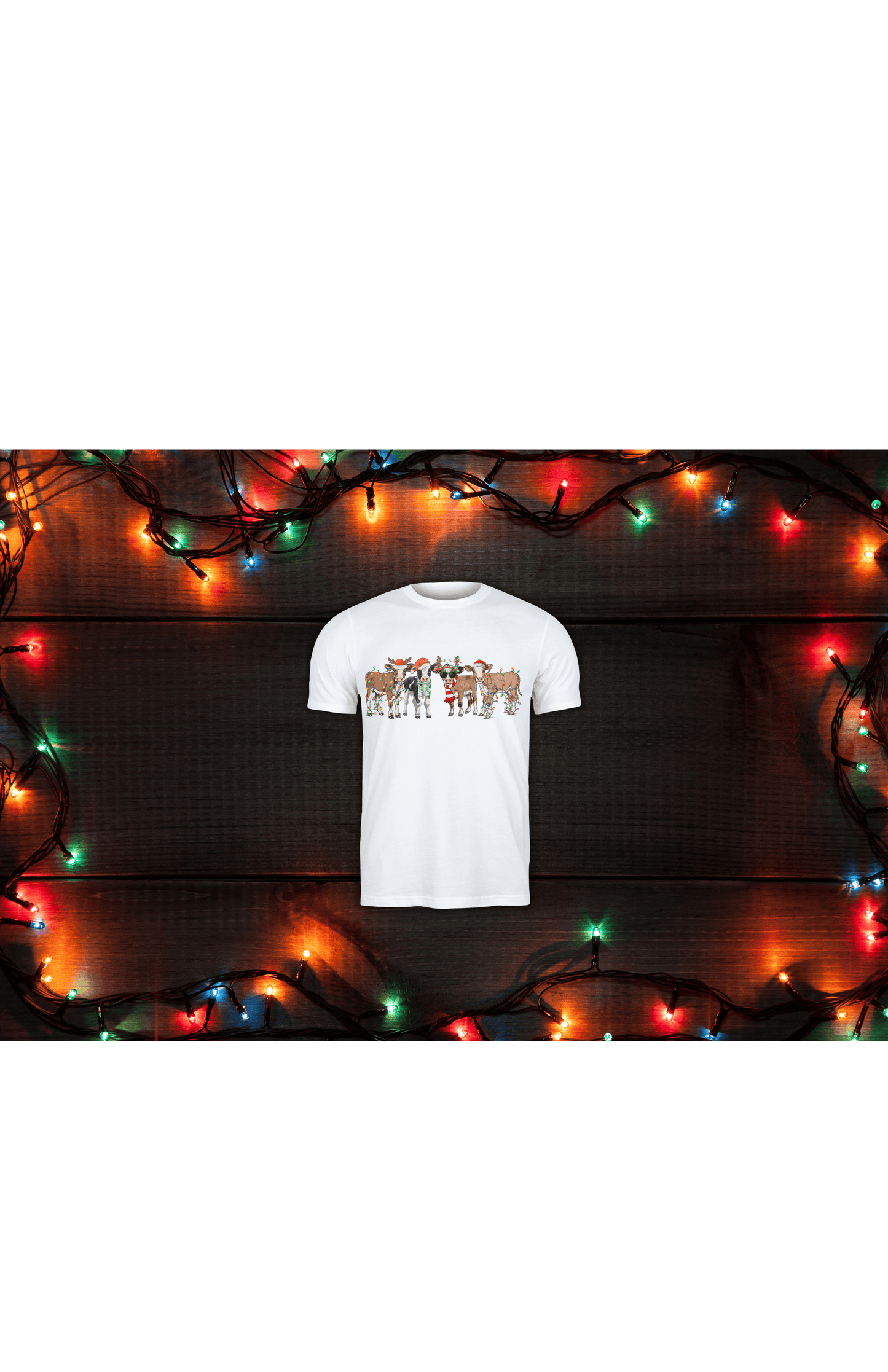 Christmas Cow Lover T