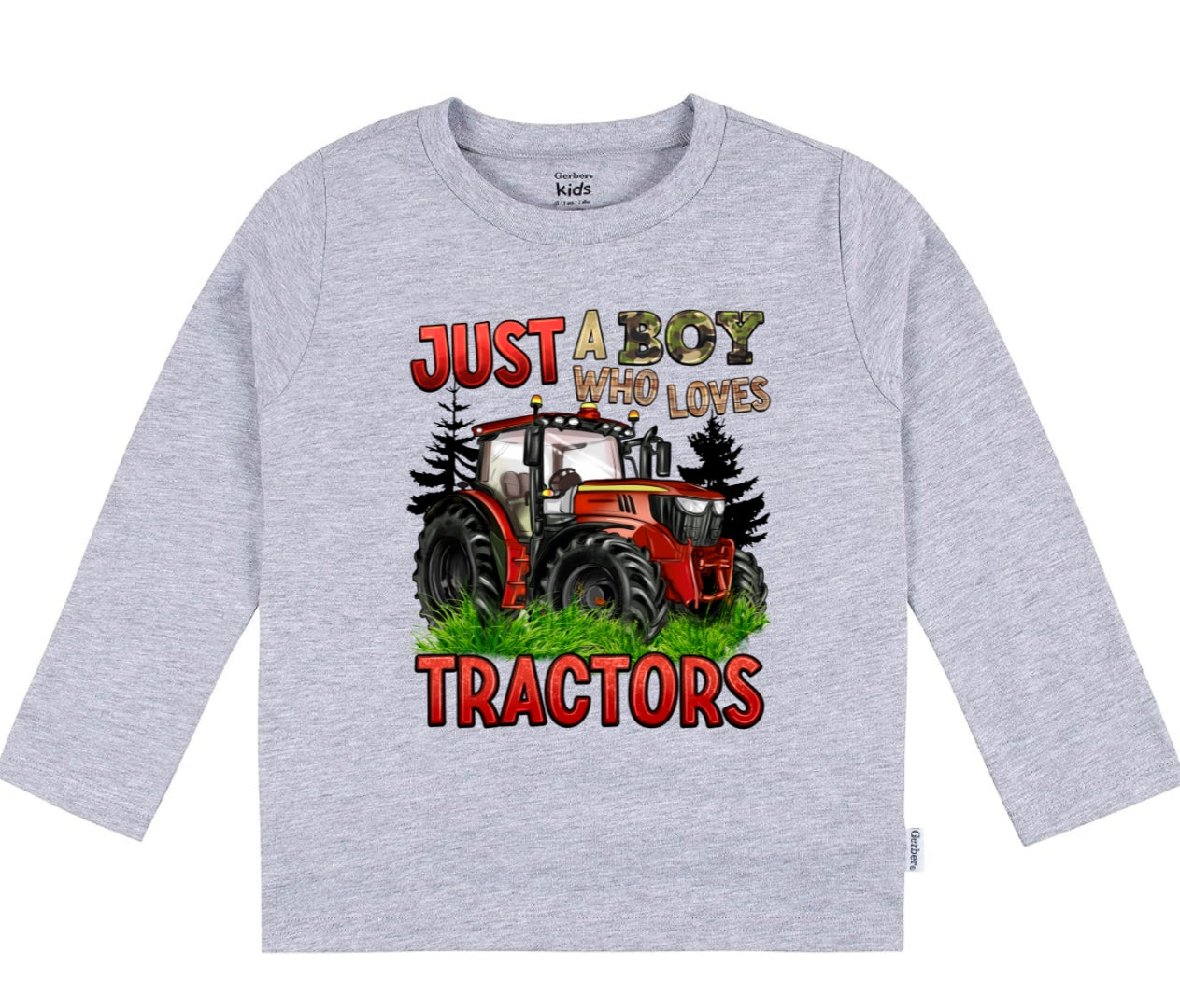 Just A Boy Who Loves Tractors IH