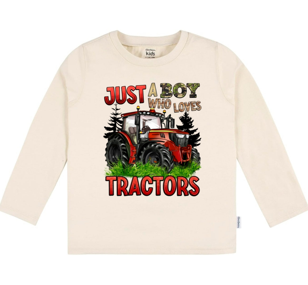 Just A Boy Who Loves Tractors IH
