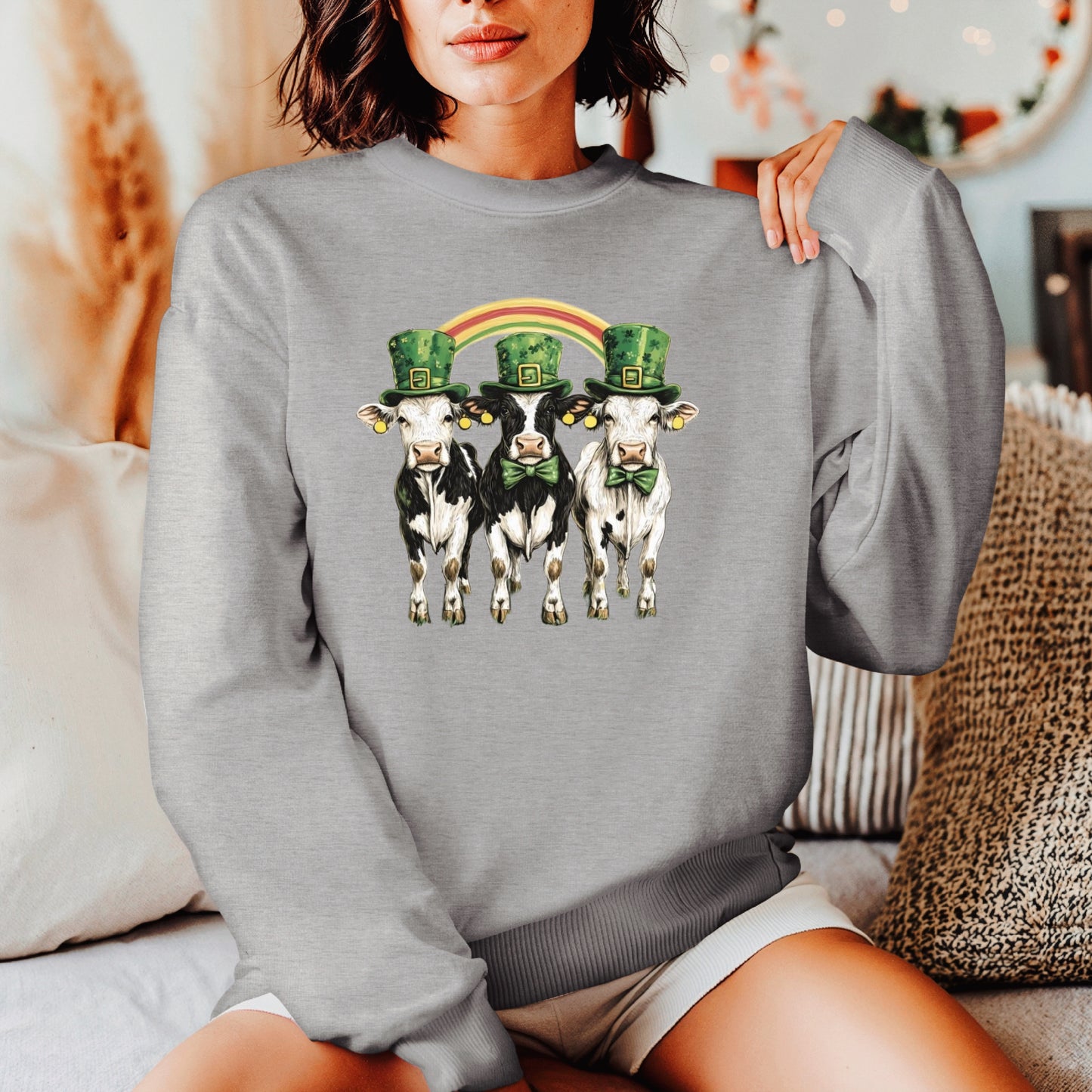 Leprechaun Cows 🐄🪙🍀 Infant ~ Toddler ~ Adult