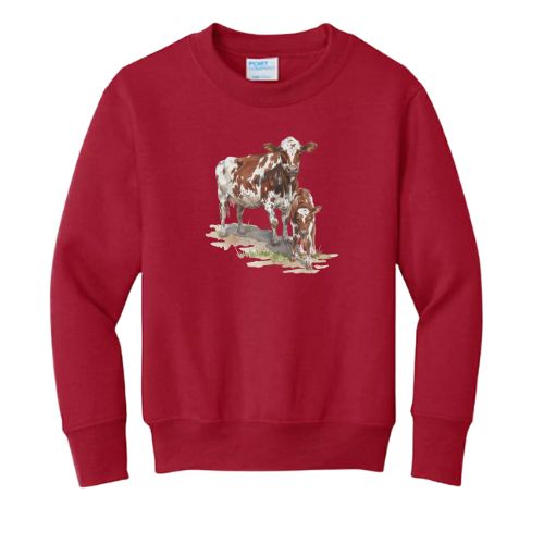 Ayrshire Crewneck- Youth