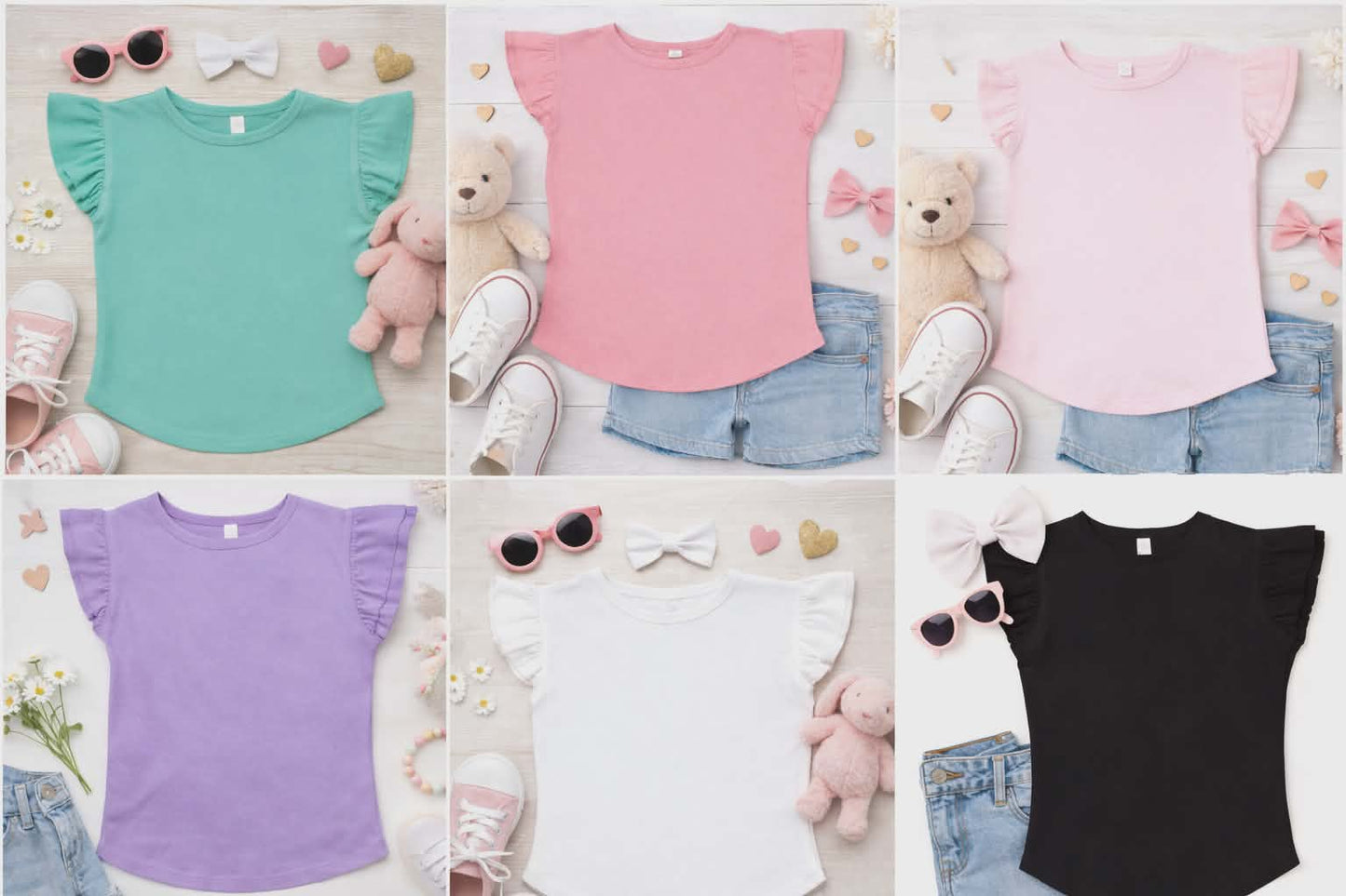 Be Mine Flutter Sleeve T-Shirt