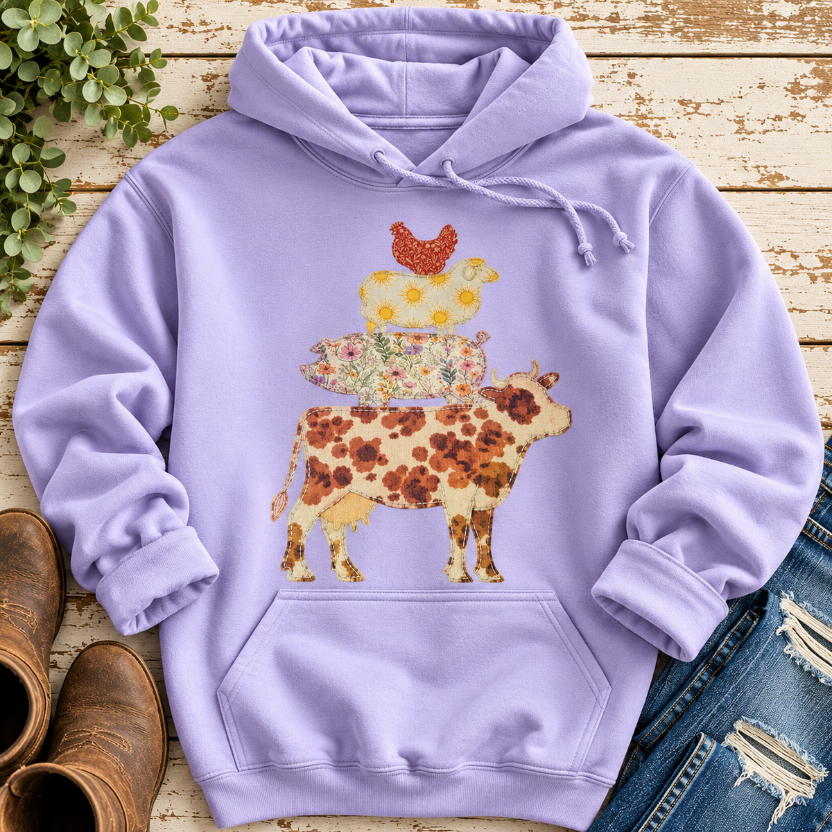 Farm Animal Stack Top