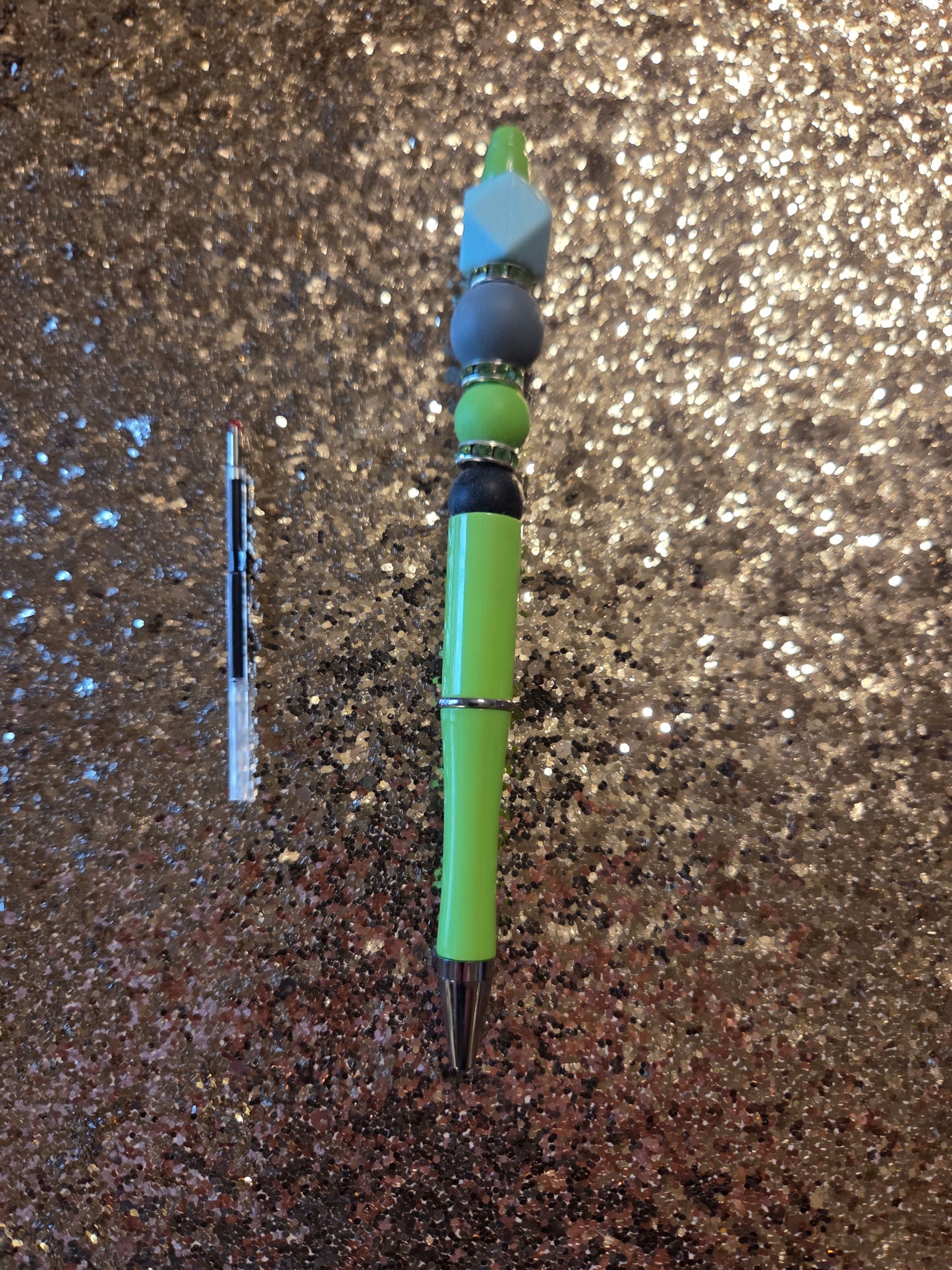 Green Pen with one Ink Refill