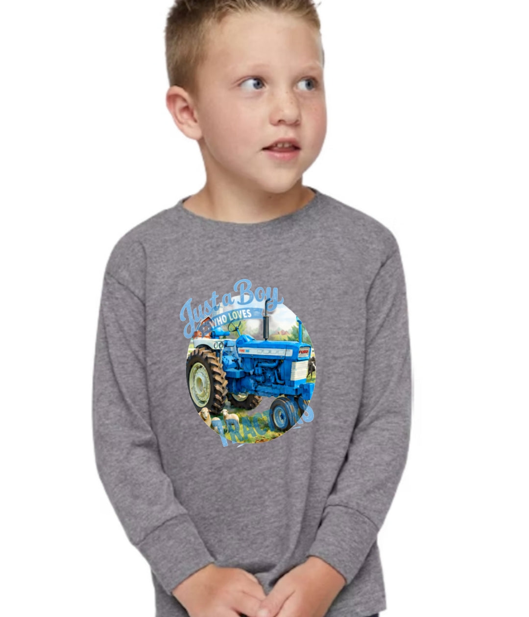 Just A Boy Who Loves Tractors 🚜 💙