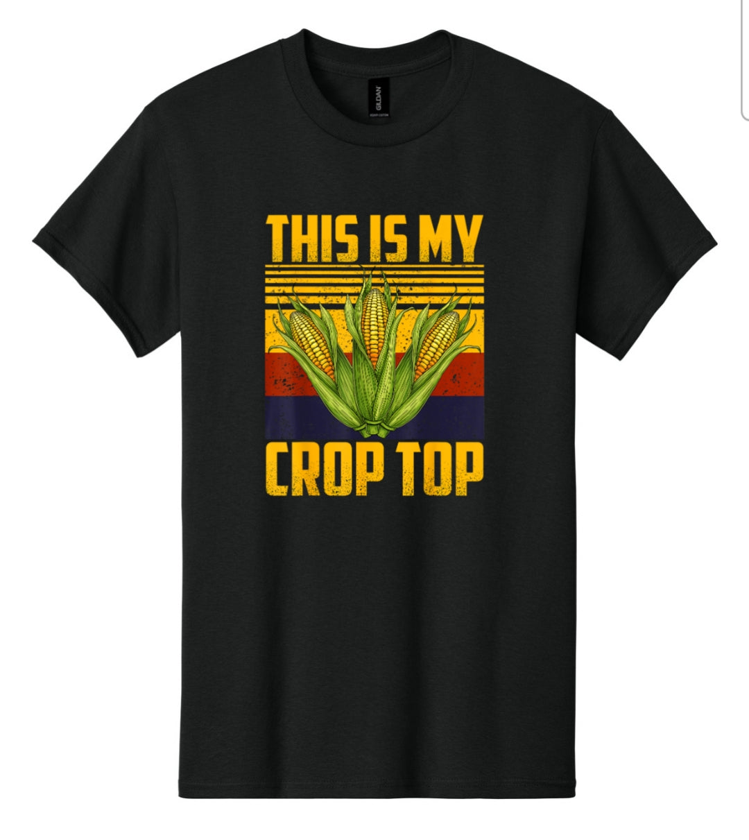 Crop Top Black T