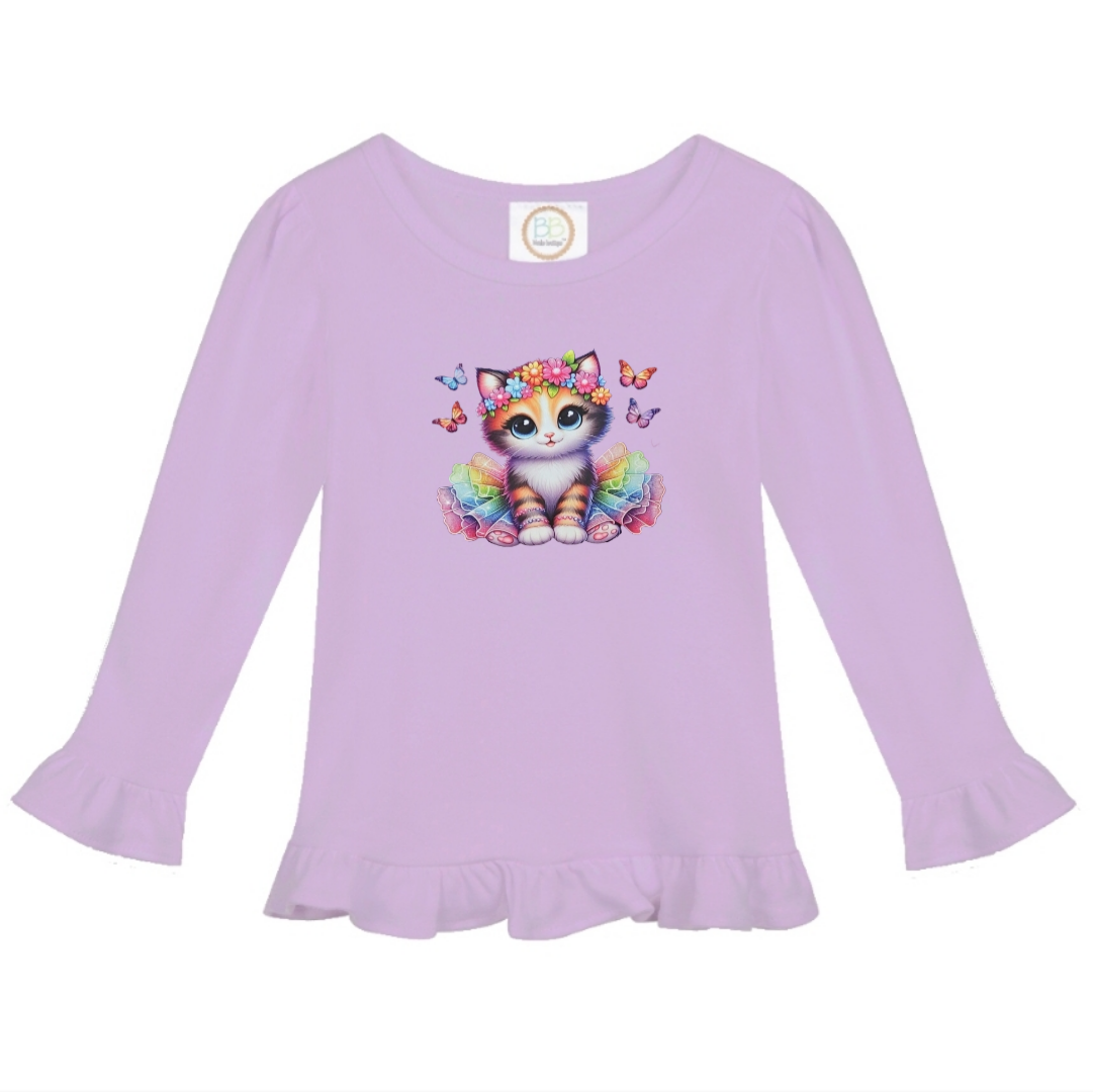 Kitten Flutter Sleeve Top