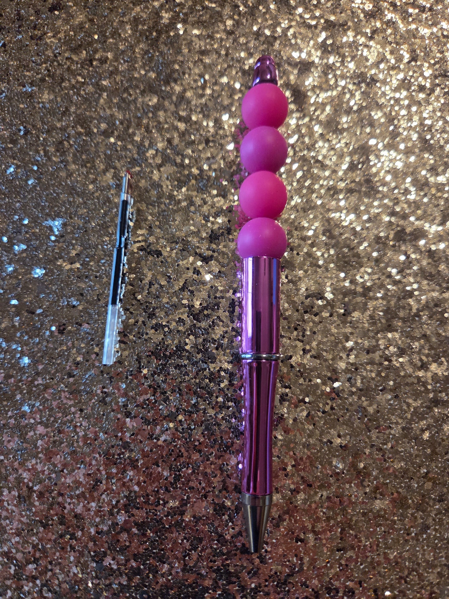 Pink Pen with one Ink Refill