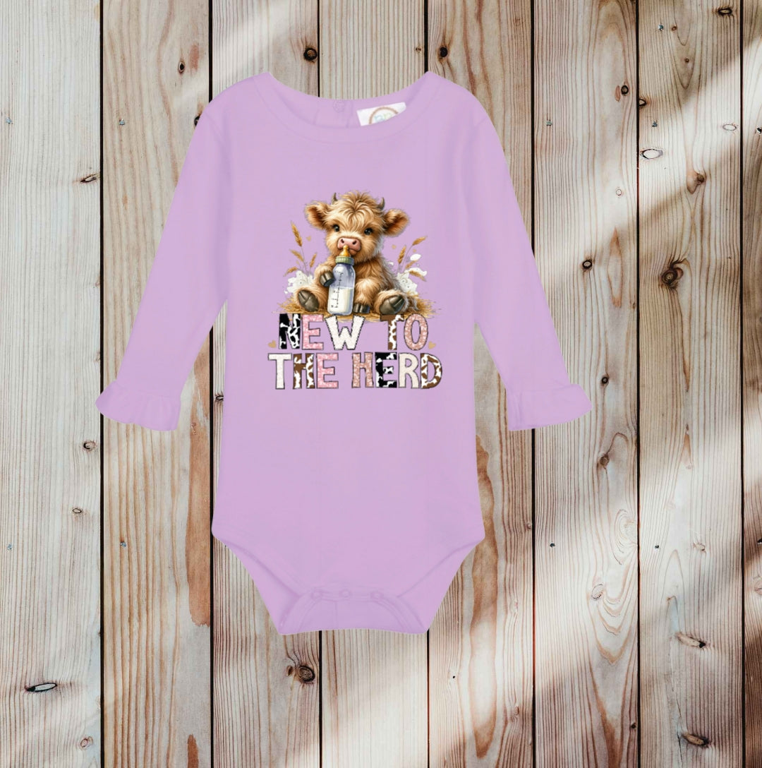 New to The Herd Infant Onesie