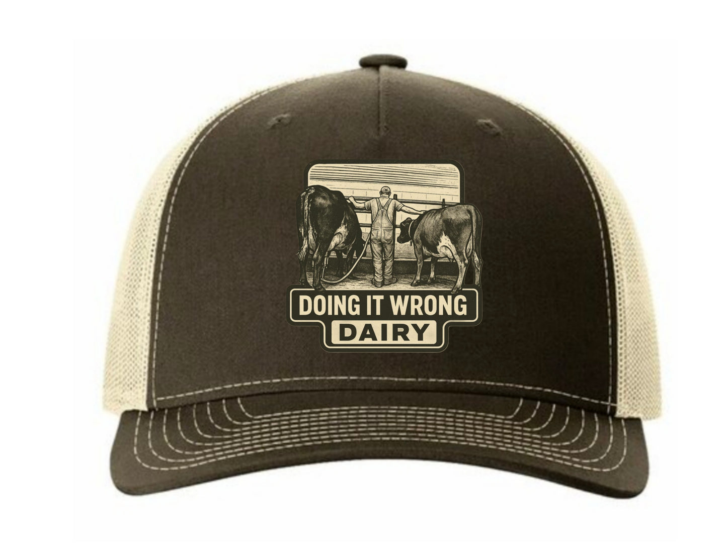 Richardson 112 Cows Logo, Doing It Wrong Dairy