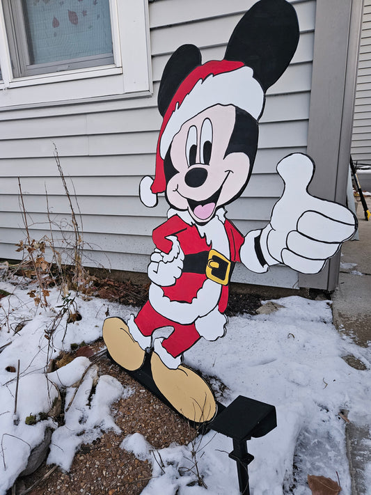 Mickey Yard Wood Yart