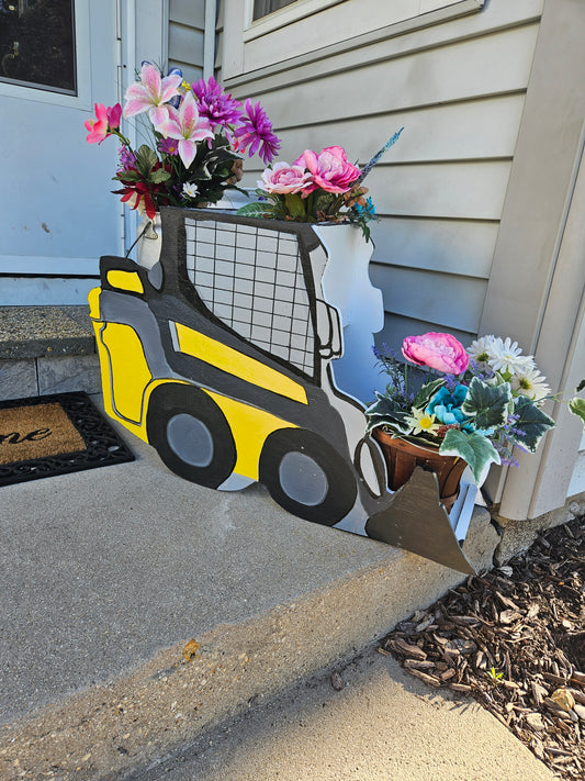 Skid Steer Wood Yard Art