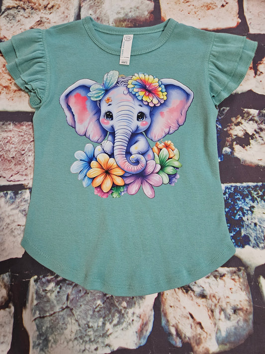 Elephant Flutter Sleeve