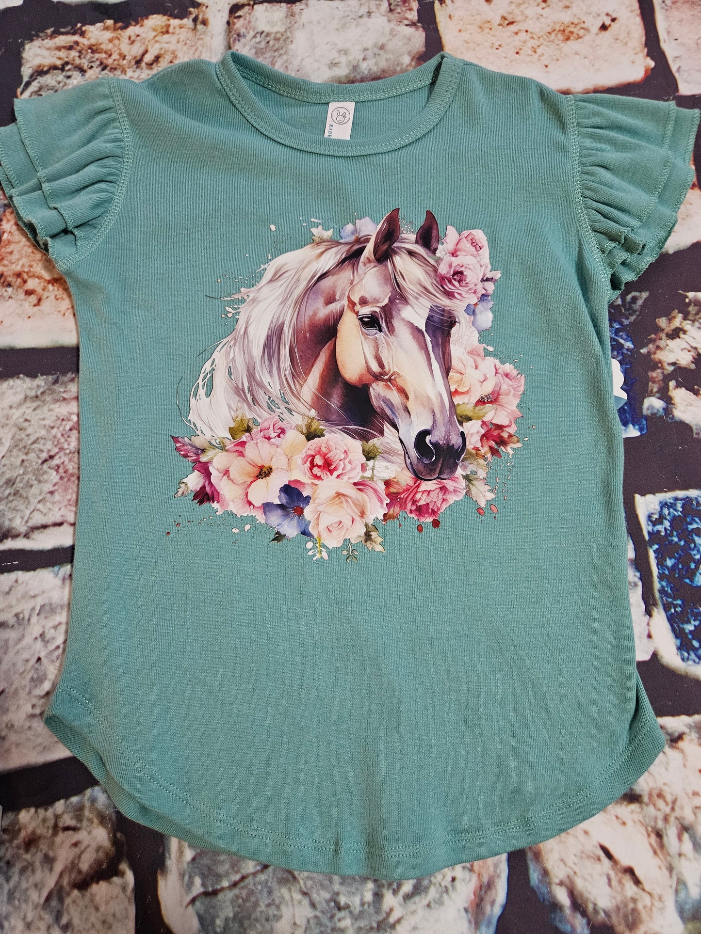 Floral Horse T