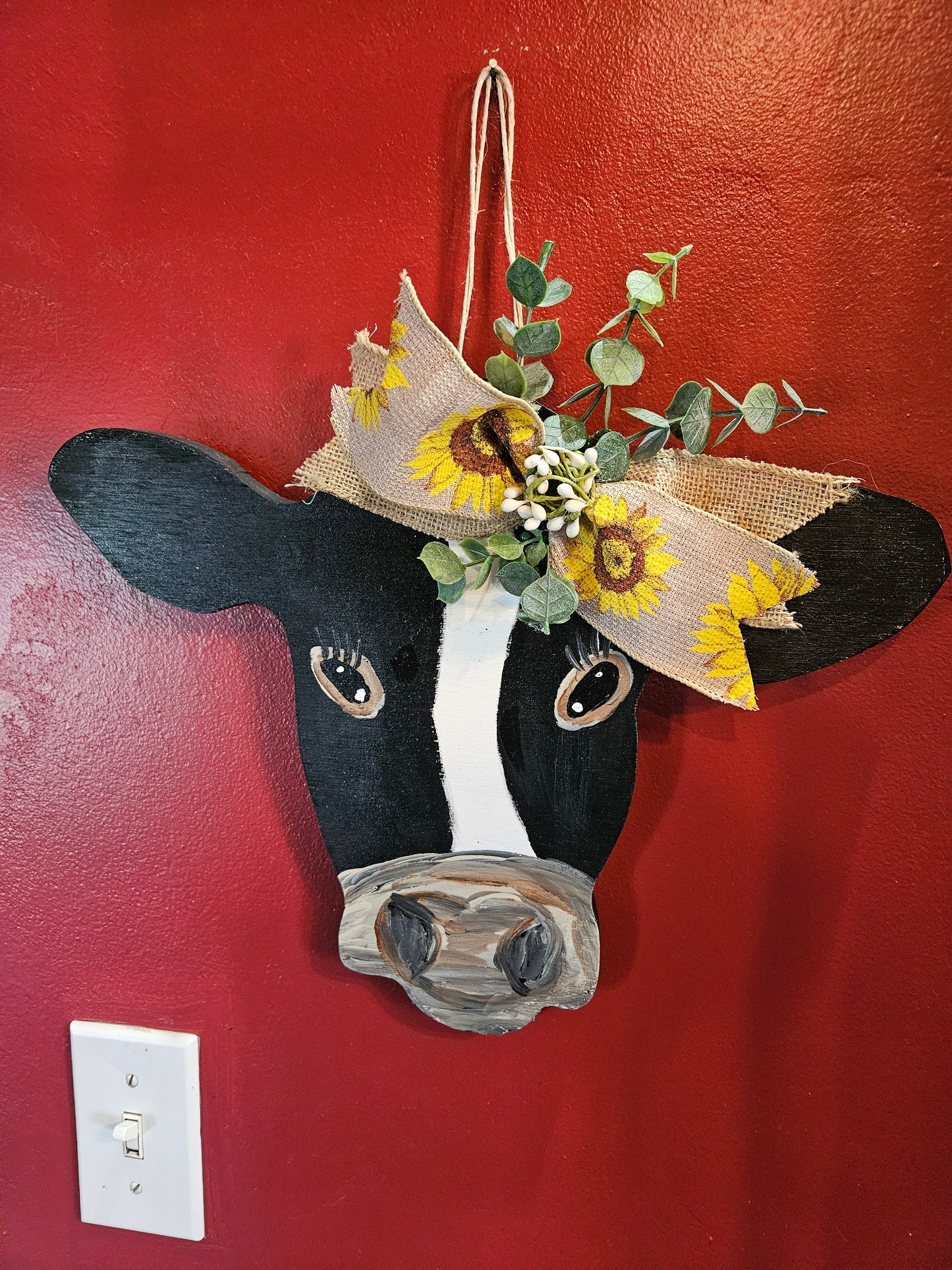 Holstein Cow Decor