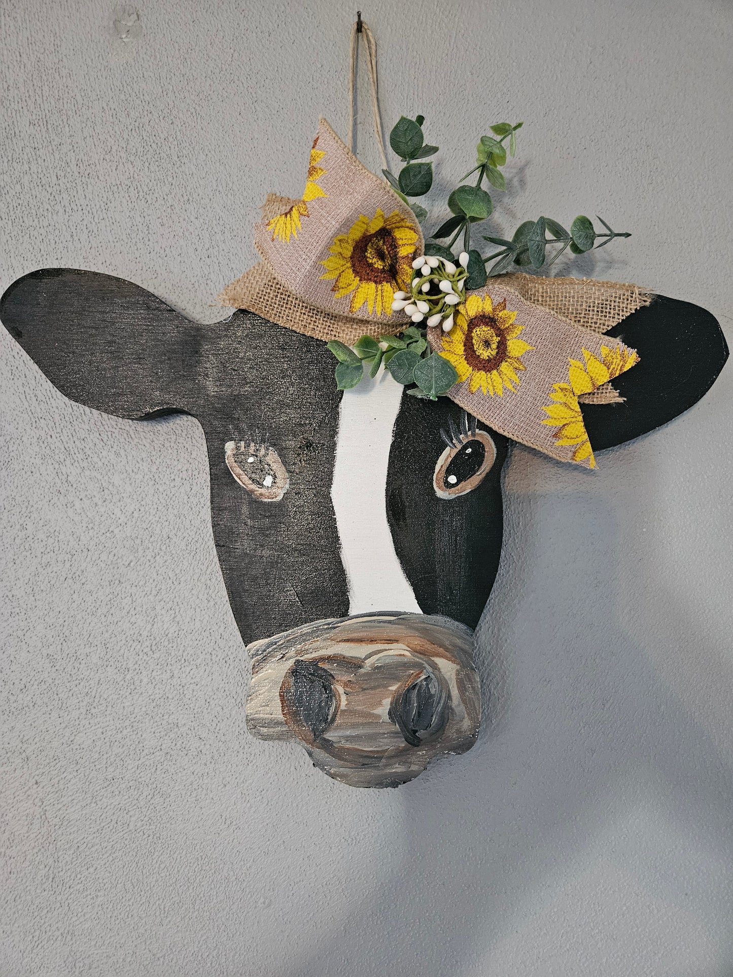 Holstein Cow Decor