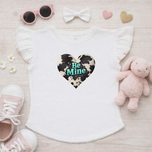 Be Mine Flutter Sleeve T-Shirt