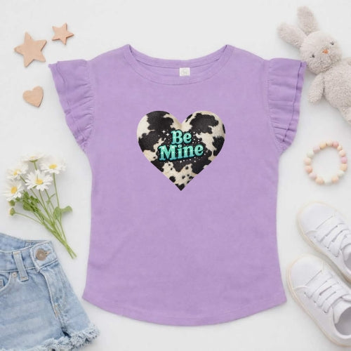 Be Mine Flutter Sleeve T-Shirt