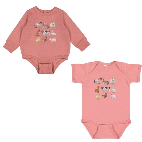 Farm Animals Onesie