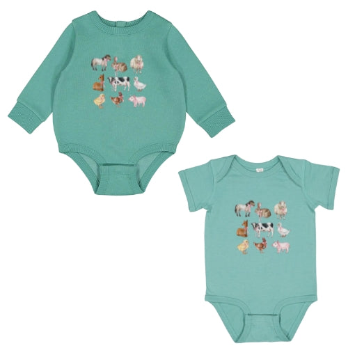 Farm Animals Onesie