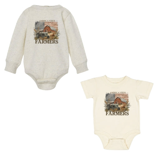 America Needs Farmers Onesie