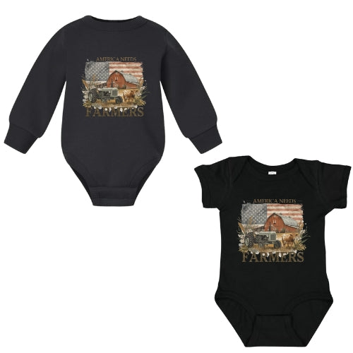 America Needs Farmers Onesie
