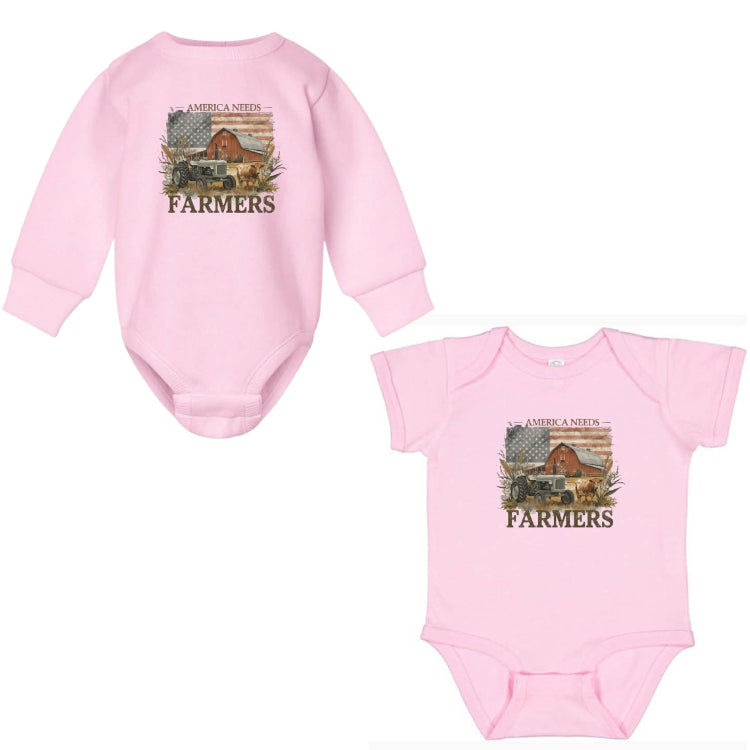 America Needs Farmers Onesie
