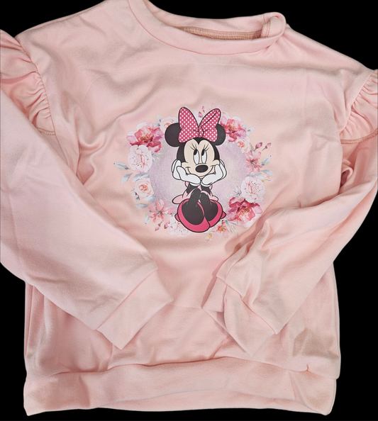 Minnie Mouse Flutter Sleeve Sweater