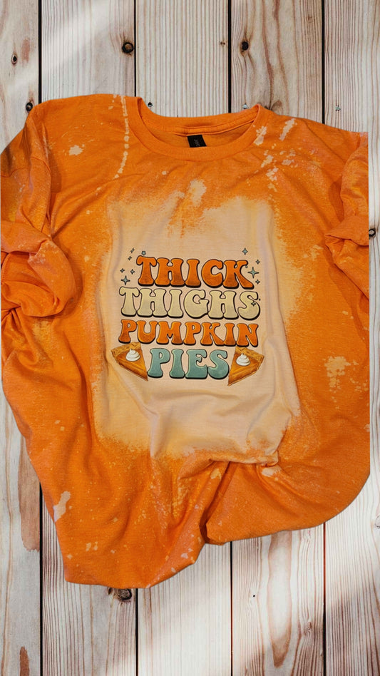 Adult T "Thick Thighs & Pumpkin Pies"