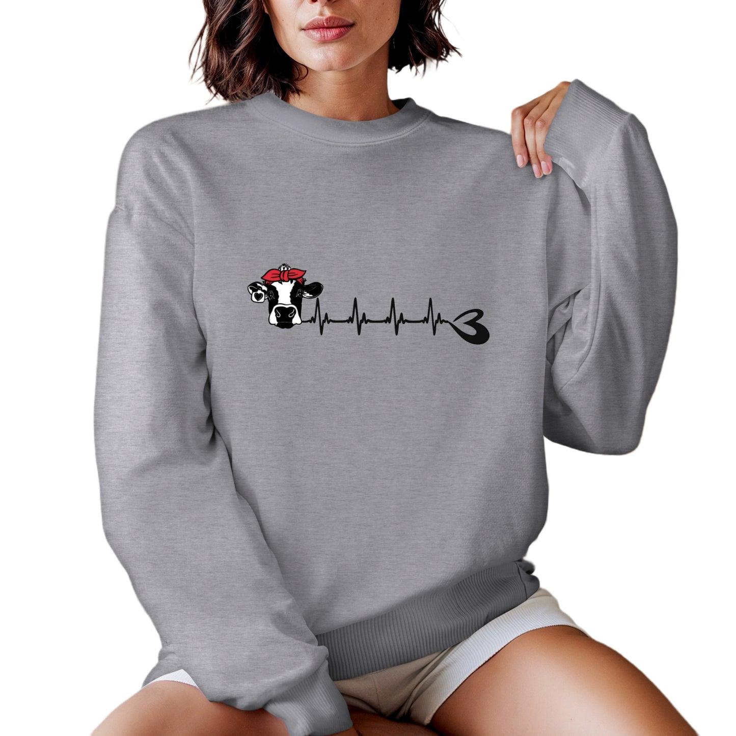 Cow Lover Crewneck