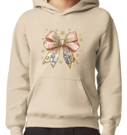 Nativity Bow Sweater