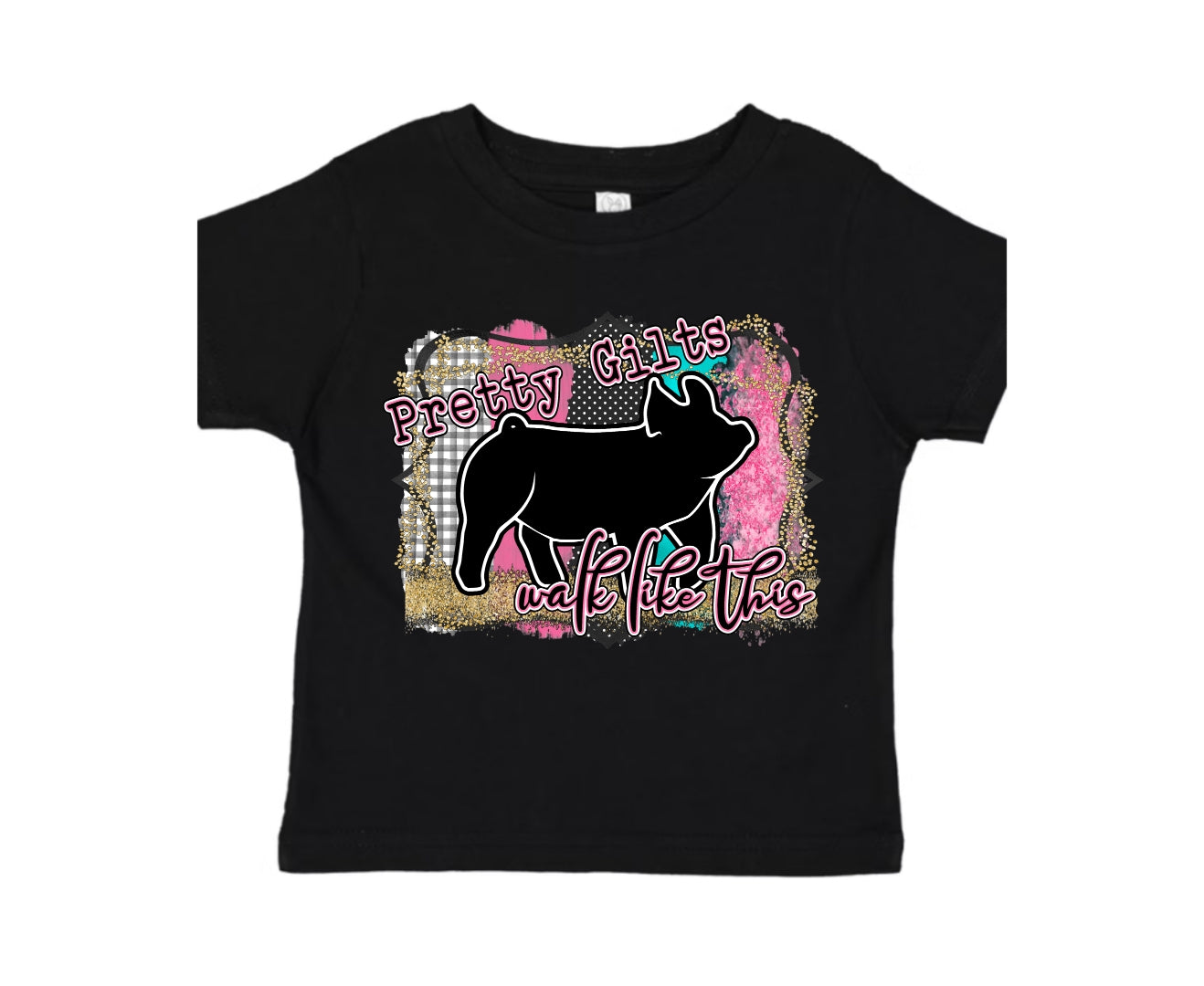 "Pretty Gilts Walk Like This" Longsleeve / T-Shirt Toddler/Youth/ Adult