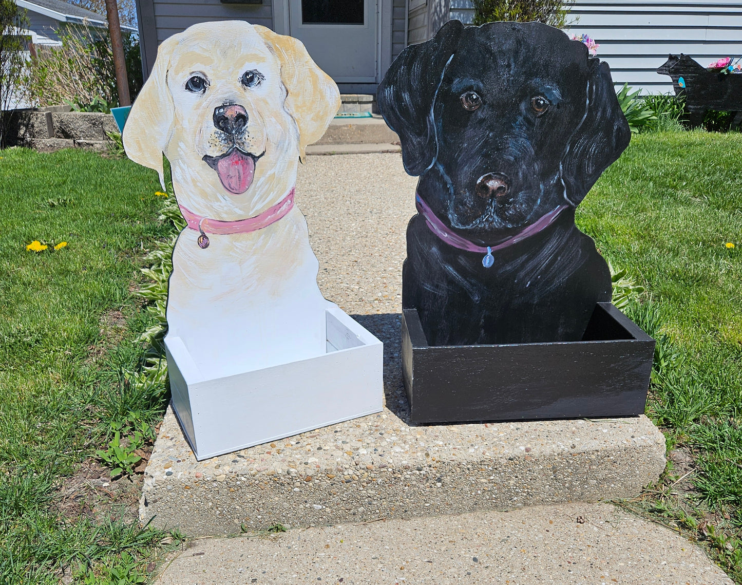 Labrador Flower Pot