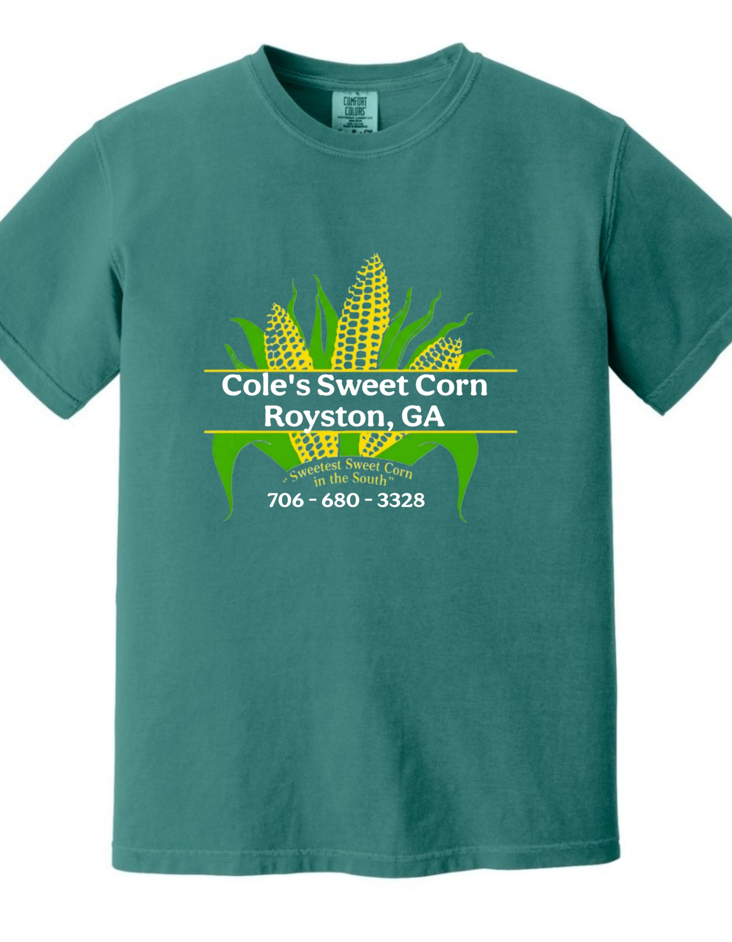 Cole's Sweet Corn T-Shirt Comfort Colors 1717 T-Shirt