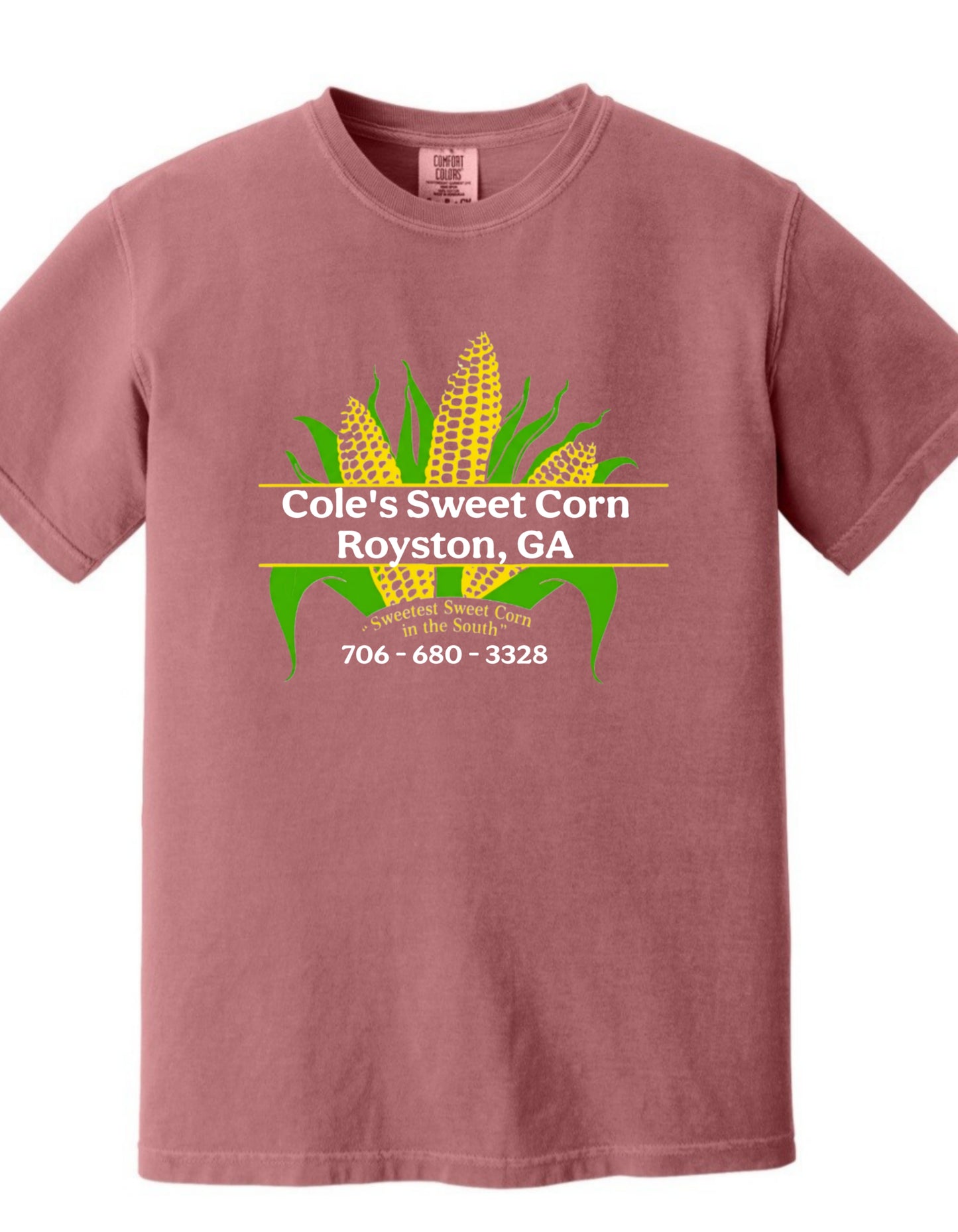 Cole's Sweet Corn T-Shirt Comfort Colors 1717 T-Shirt