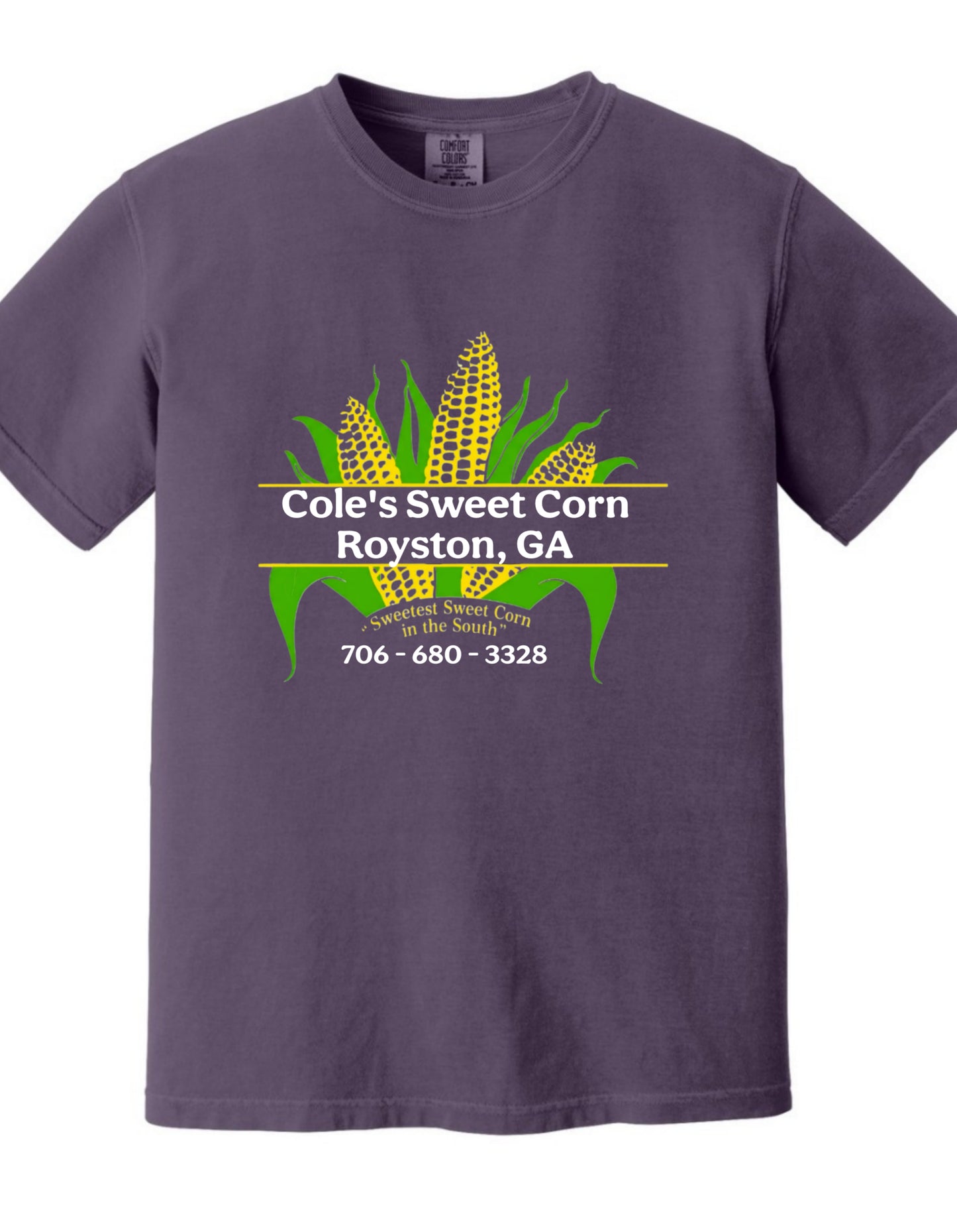 Cole's Sweet Corn T-Shirt Comfort Colors 1717 T-Shirt