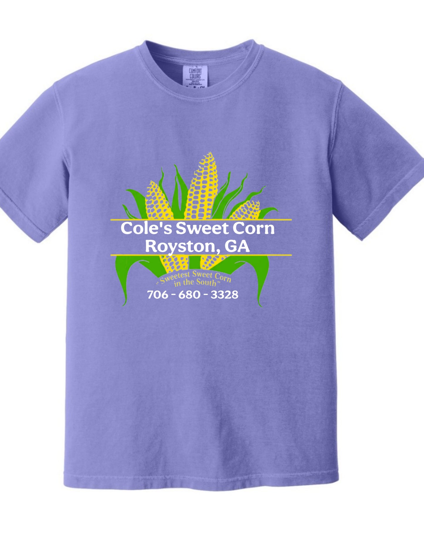 Cole's Sweet Corn T-Shirt Comfort Colors 1717 T-Shirt