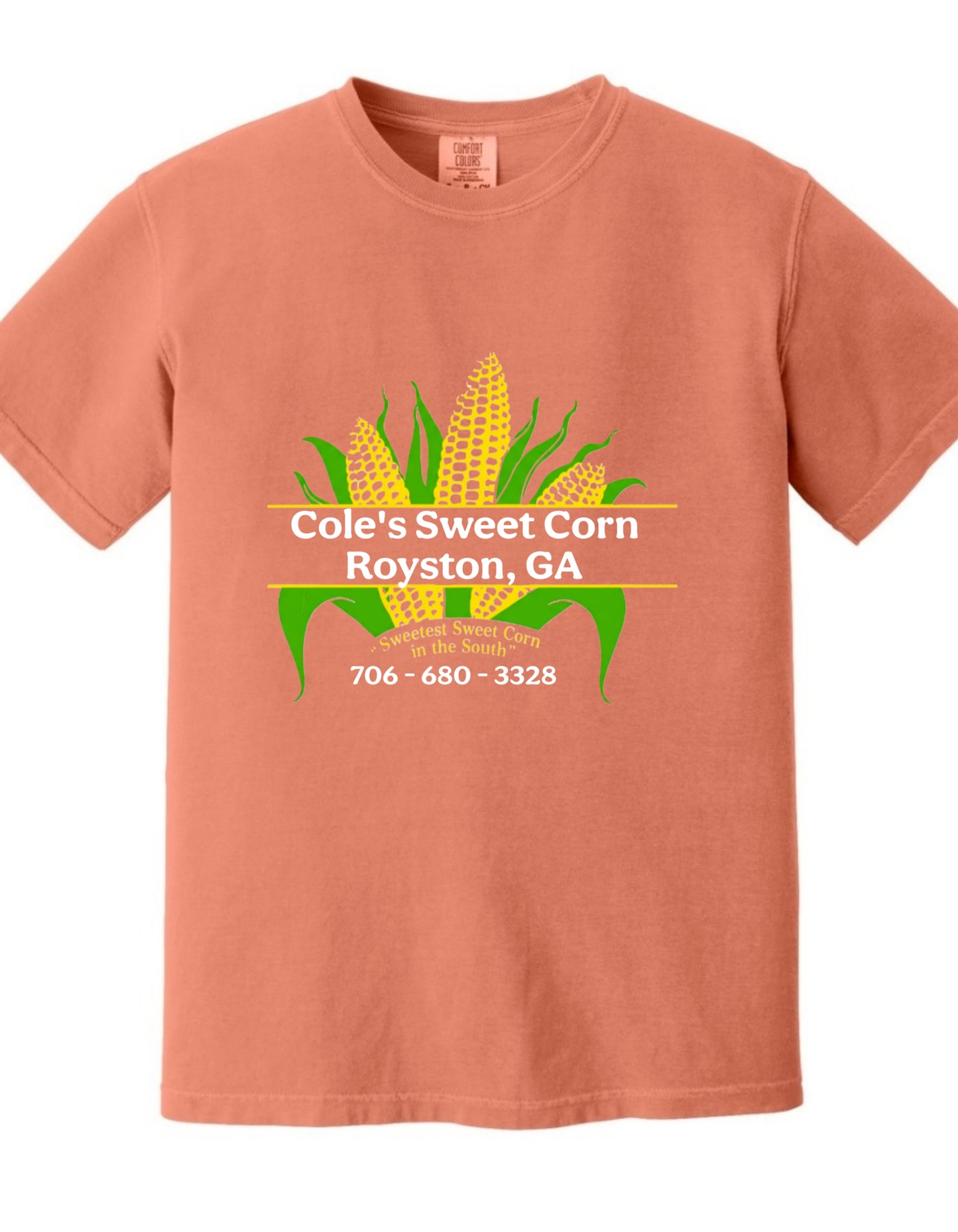 Cole's Sweet Corn T-Shirt Comfort Colors 1717 T-Shirt