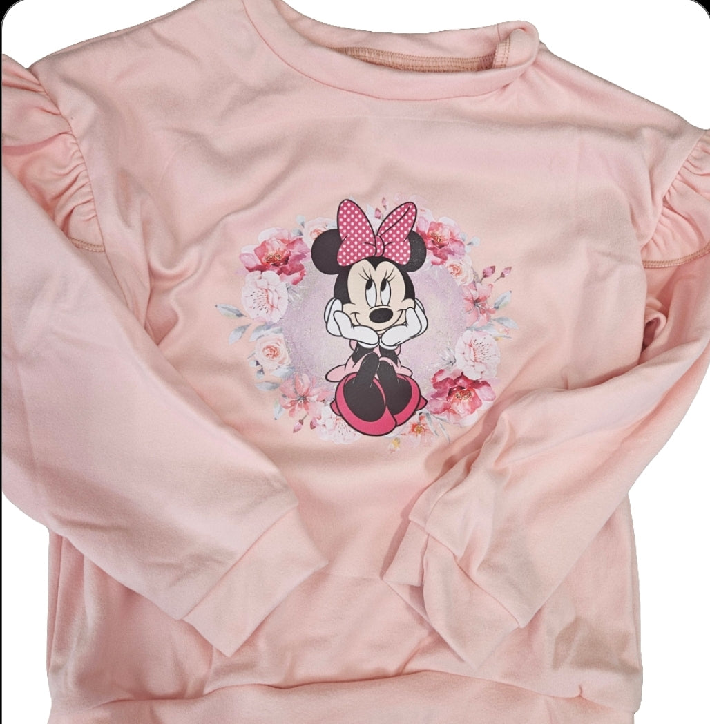 Minnie Mouse Flutter Sleeve Sweater