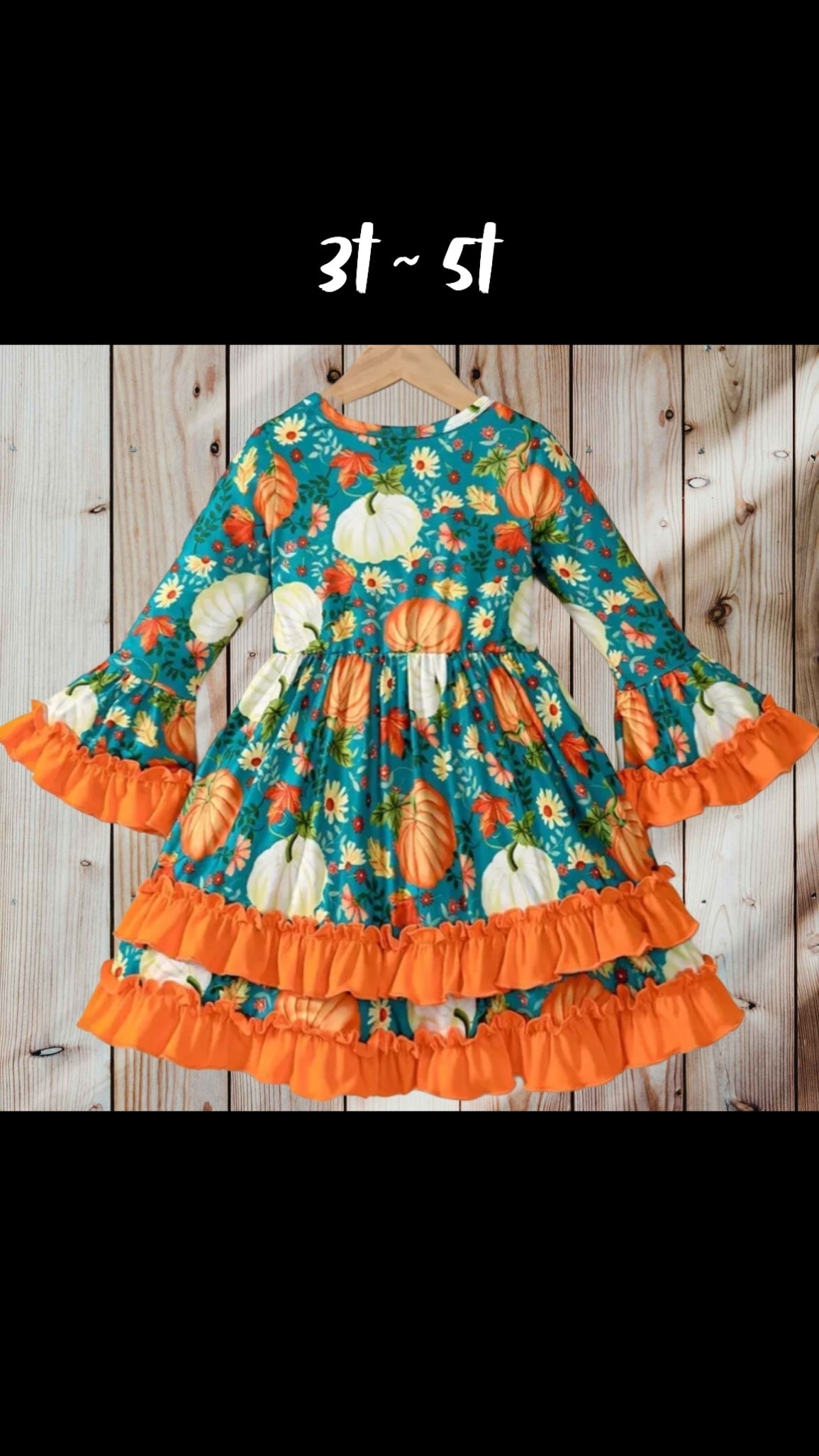 Fall Pumpkin 🎃 Dress