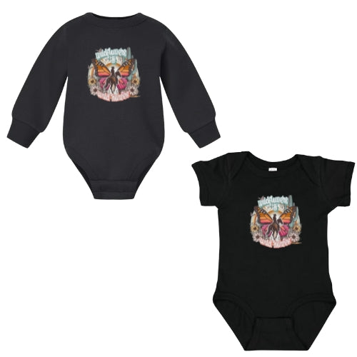 Wildflower & Wild Horses Onesie