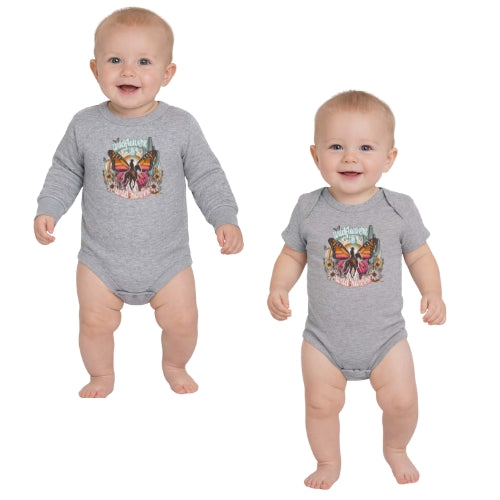 Wildflower & Wild Horses Onesie