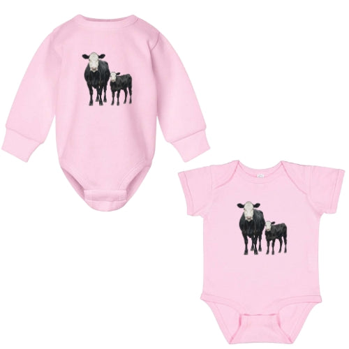 Angus Cow & Calf Onesie