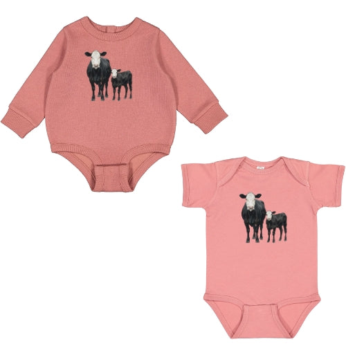 Angus Cow & Calf Onesie