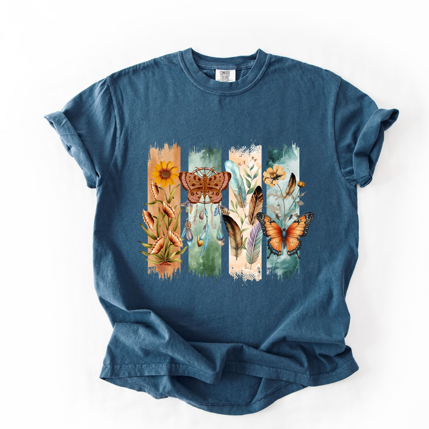 Western Boho Butterfly Top