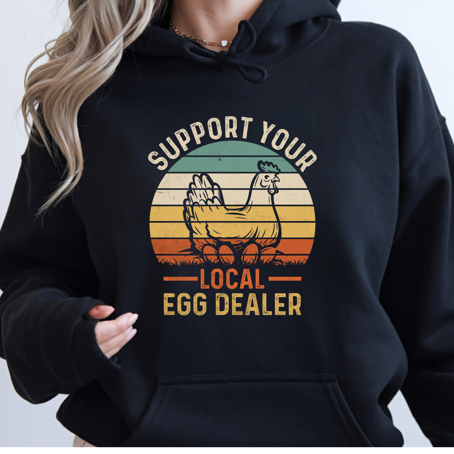 Chicken Top Support Your Local Egg Dealer