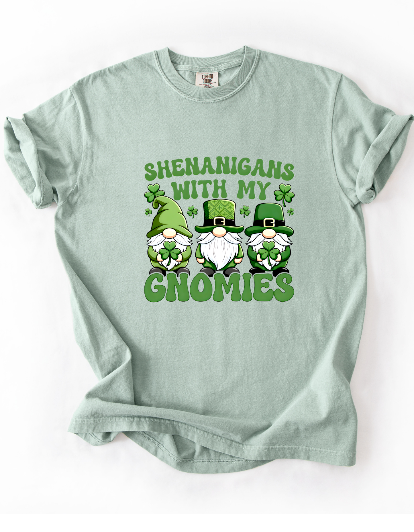 St Patty's Day Shirt, Shenanigans with My Gnomies