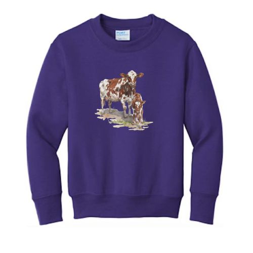 Ayrshire Crewneck- Youth