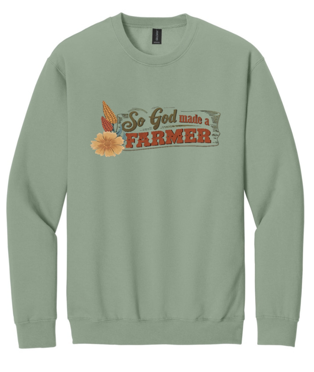 So God Made A Farmer Crewneck