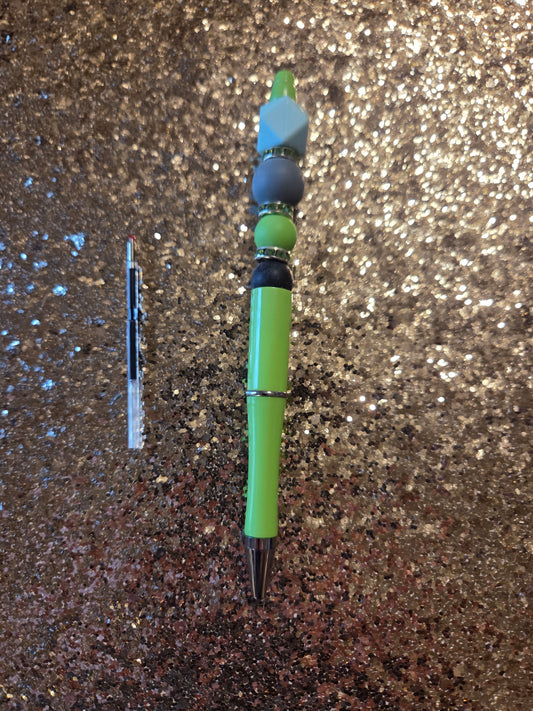 Green Pen with one Ink Refill